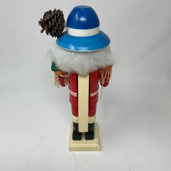 VTG Expertic Erzgebirge Nutcracker Drummer Box Handmade DDR East Germany Wooden - Picture 6 of 9